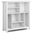 thumbnail image 1 of Simpli Home Amherst SOLID WOOD 44 inch x 44 inch Transitional Multi Cube Bookcase and Storage Unit in White, 1 of 9