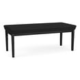 thumbnail image 1 of Amherst Steel Reception Waiting 18.5" 2 Seat Bench / Black Steel / Black, 1 of 3