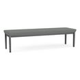 thumbnail image 1 of Amherst Steel Reception Waiting 18.5" 3 Seat Bench / Charcoal Steel / Light Gray, 1 of 3