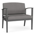 thumbnail image 1 of Amherst Steel Reception Waiting Bariatric Chair / Charcoal Steel / Light Gray, 1 of 3