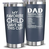 Amhlg Valentines Gifts For Dad - Birthday Gifts For Dad From Daughter, Son, Kids - Husband Gifts - Birthday Present Ideas For Father, Husband, New Dad, Bonus Dad From Daughter, Son - 20 Oz Tumbler