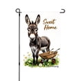 thumbnail image 1 of Amhnf Donkey Sweet Home Garden Flag For Home Outdoor Garden Yard Decor 12x18 inch, 1 of 5