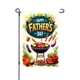 thumbnail image 1 of Amhnf Happy Fathers Day Barbecue Garden Flag For Home Outdoor Garden Yard Decor 12x18 inch, 1 of 5