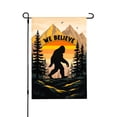 thumbnail image 1 of Amhnf We Believe Bigfoot Garden Flag For Home Outdoor Garden Yard Decor 12x18 inch, 1 of 5