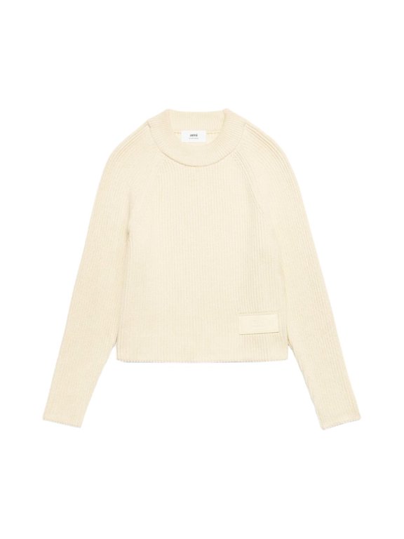 Logo Patch Ribbed Sweater (Women's)