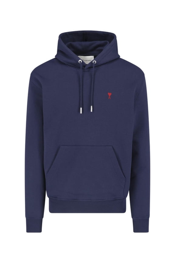 Blue Cotton Hoodie (Men's)