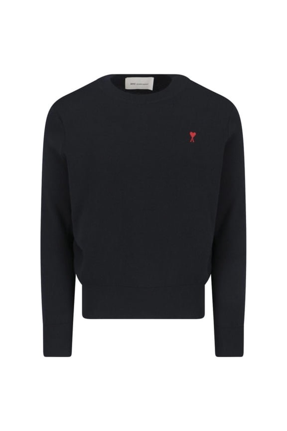 Black Ami De Coeur Fitted Sweater (Men's)