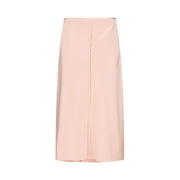 Ami Paris Midi Skirt   Pink Womens
