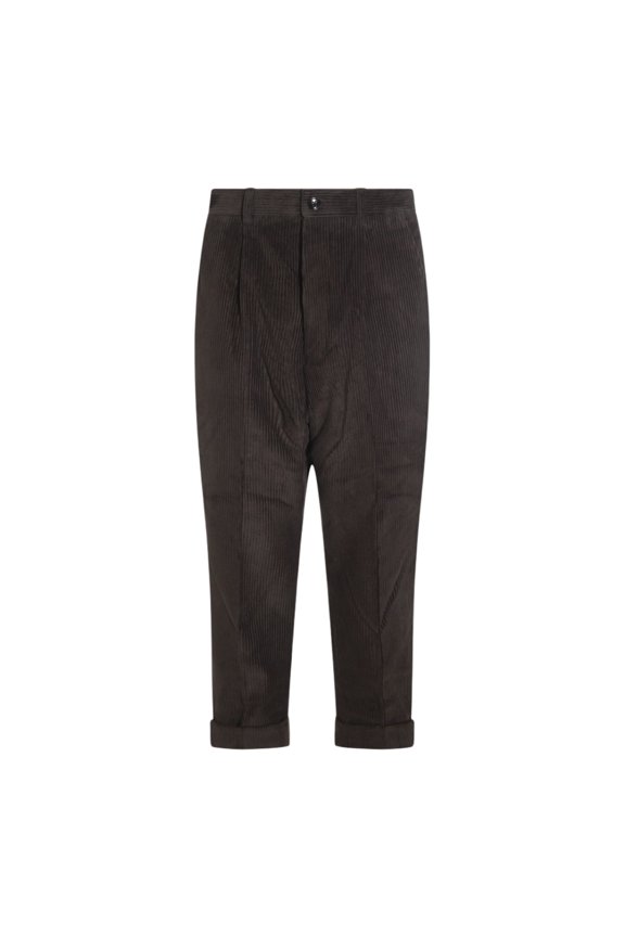 Relaxed Fit Grey Trousers (Men's)
