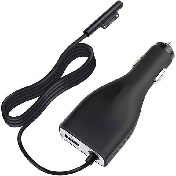 Amicable Surface Laptop Car Charger 42W 12V 2.58A Power Supply Compatible with Microsoft Surface Surface Pro7 + Plus Pro6 Go 1/2 Laptop 1/2/3 Surface Book