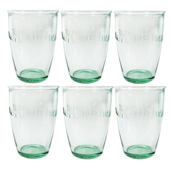 Amici Home Italian Recycled Milk Glass Set of 6