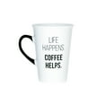 thumbnail image 1 of Amici Home, Life Happens, Coffee Helps Coffee Mug, Microwave Safe, Dishwasher Safe,20 Ounces, 1 of 6