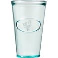 thumbnail image 1 of Amici Home Relief Drinking, Recycled Glassware, Rooster Italian Hiball Glass, 16 oz - Clear, 1 of 7
