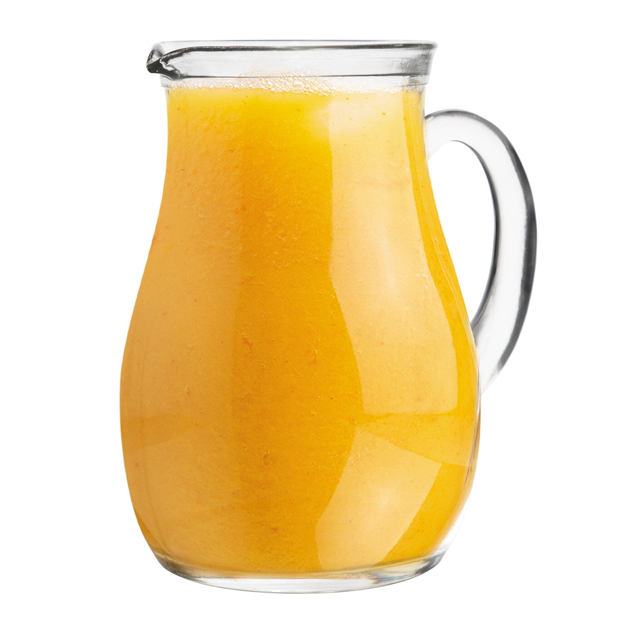 Amici Home Clear Glass Water Pitcher with Handle and Spout, 34 oz