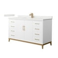 thumbnail image 1 of Wyndham Collection WCH818160SWZWQUNSMXX Amici 60" Free Standing Single Basin Vanity Set -, 1 of 7