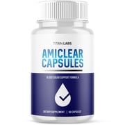 Amiclear Advanced Formula Blood Support for Health and Wellness Ami Clear 60 Capsules