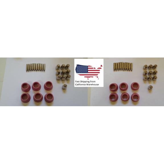 Amico 50 Amp CUT-50 Plasma Cutter Cutting Machine Consumables 52 pcs USA SELLER