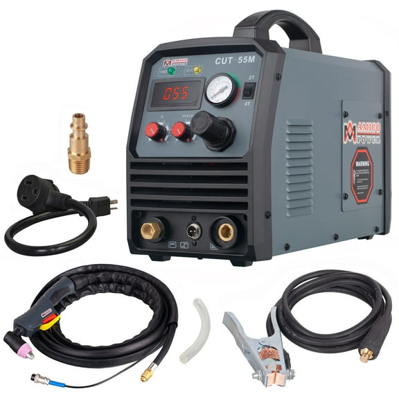 Amico CUT-45M, 45 Amp Air Plasma Cutter, 100-250V Wide Voltage, IGBT Inverter Cutting Machine
