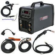 Amico MIG-200, 3-in-1 Combo 200-Amp MIG/Lift-TIG/Stick Arc DC Inverter Welder Welding, Compatible Spool Gun Welding Aluminum.