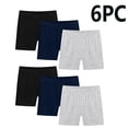 thumbnail image 1 of Amidoa 6 Pack Girls Athletic Shorts High Waisted Elastic Waist Baggy Shorts Running Quick Dry Shorts Gray Size 8, 1 of 3