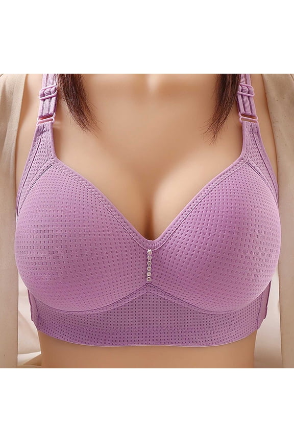 Adjustable Straps Brasiers Women Full Coverage Large Bust Bra Womens Fashion XXXXL