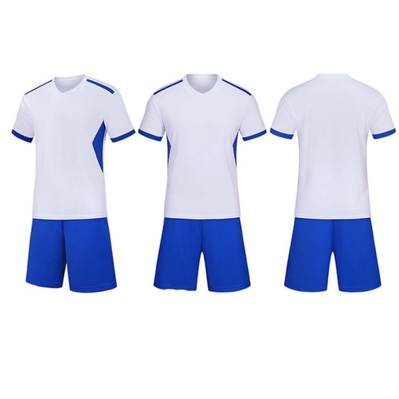 Amidoa Boys Athletic Shorts Set 2 Piece Performance Quick-dry T-Shirt and Active Shorts Outfit,White Size 10