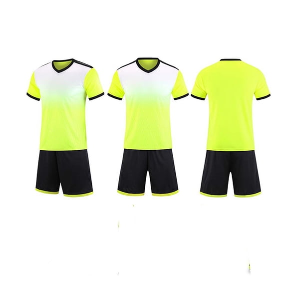 Amidoa Boys Athletic Shorts Set 2 Piece Quick-dry Performance T-Shirt and Active Shorts Outfit,Green Size 4T