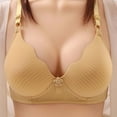 thumbnail image 1 of Amidoa Bras for Older Women Plus Size Wireless Large Bust Full Coverage Bra Lingerie for Women M, 1 of 3