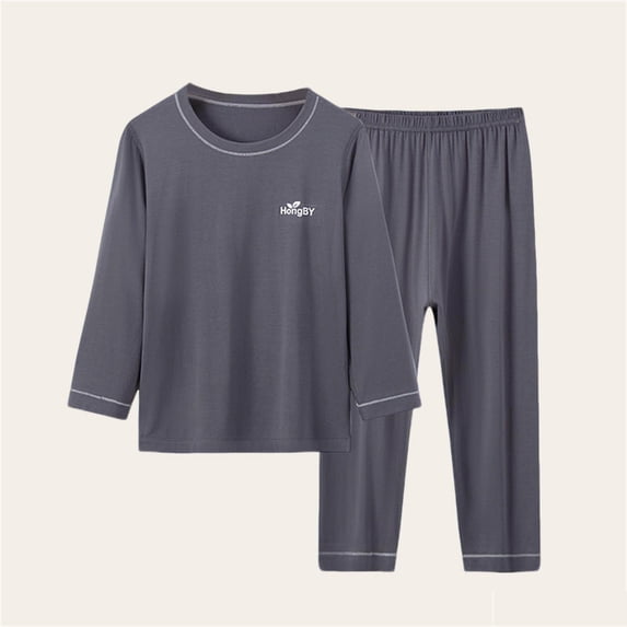Amidoa Girls 2 Piece Outfits Fall Winter Clothes Long Sleeve Top and Casual Pants Kids Clothing Sets Size Gray 12 Years