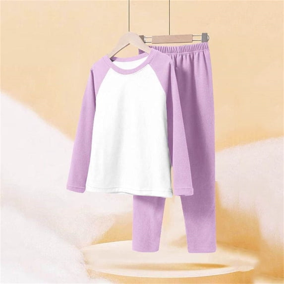 Amidoa Girls Summer Outfit Sets 2 Piece Graphic Cotton T-Shirt Short Sleeve and Shorts Set Kids Clothing Sets Purple Size 5T