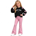 thumbnail image 1 of Amidoa Girls Sweatsuits 2pcs Sets Fall Winter Clothes Casual Cute Sweatshirt and Sweatpants Outfits Watermelon Red Size 13-14 Years, 1 of 8