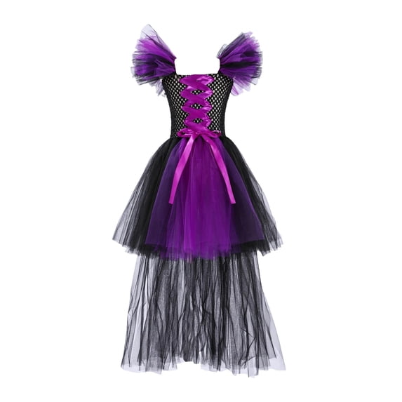 Amidoa Girls Tulle Dress Sleeveless Dresses Party Sundress for Little Girl Summer