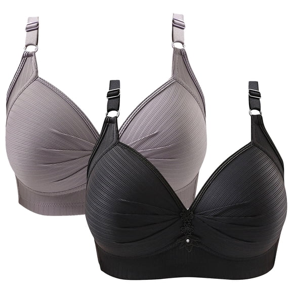 Amidoa Gym Bra for Women High Impact Strapy Heavy Breast Full Coverage Bra Womens Bralette XXXXXL
