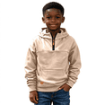 thumbnail image 1 of Amidoa Hoodies for Boys Zip Fleece Hooded Sweatshirt Long Sleeve Kids Fashion Hoodie Fall Winter Clothes Black Size 6-7 Years, 1 of 9