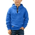 thumbnail image 1 of Amidoa Hoodies for Boys Zip Fleece Hooded Sweatshirt Long Sleeve Kids Fashion Hoodie Fall Winter Clothes Blue Size 6-7 Years, 1 of 9