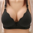 thumbnail image 1 of Amidoa Large Bust Girl Bras Full Coverage Wireless Bra Lingerie for Women Plus Size XL, 1 of 1