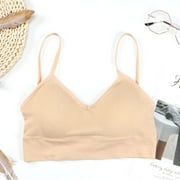 Amidoa Lingerie for Women Padded Beauty Back Bralette Womens Fashion F