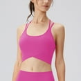 thumbnail image 1 of Amidoa Padded Women's Sportswear Push up Sport Bra Women's Bras on S, 1 of 5