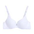 thumbnail image 1 of Amidoa Tshirt Bras for Women Minimizer Seamless Underwire White High Support Smoothing Bra Bralettes for Women 38, 1 of 3