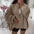 thumbnail image 1 of Amidoa Yellow Sweater Tops for Women Long Sleeve Cardigan Button up Chunky Oversized Long Cardigans Womens Sweaters L, 1 of 3