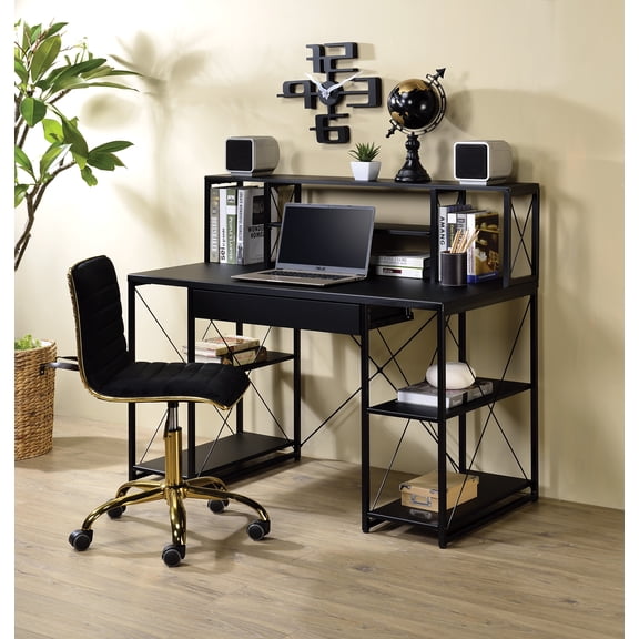 Amiel All Purpose Black Finish Writing Desk