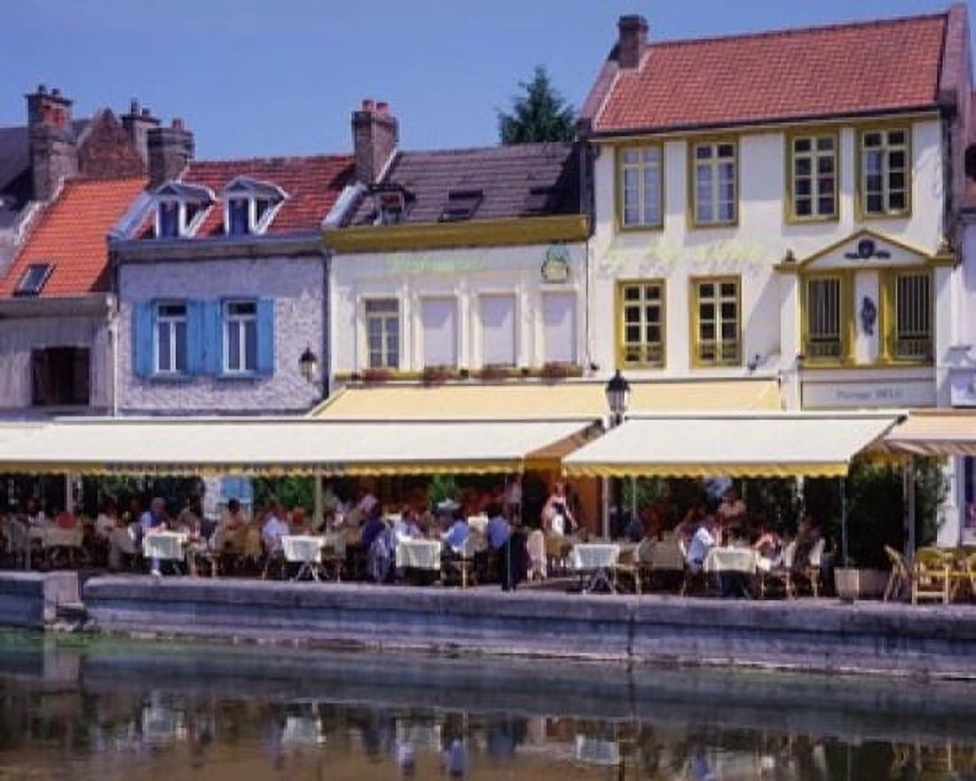 Amiens Built on Waterways and Canals France Canvas Art - Paul Thompson DanitaDelimont (20 x 16)