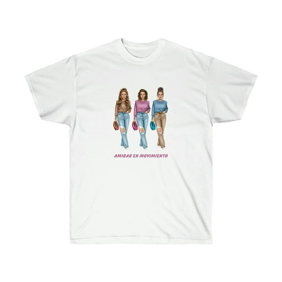 Amigas En Movimiento TShirt, Sistas in Motion TShirt, Unisex Ultra Cotton Tee