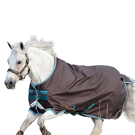 Amigo Bravo 12 Pony Plus Lite Turnout 63 Ex Gray/A