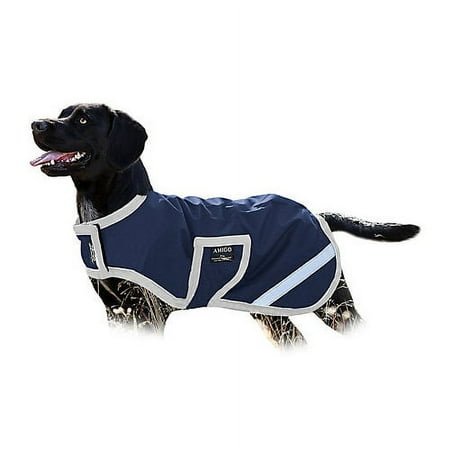 Amigo Dog Rug Ripstop S Navy/Silver
