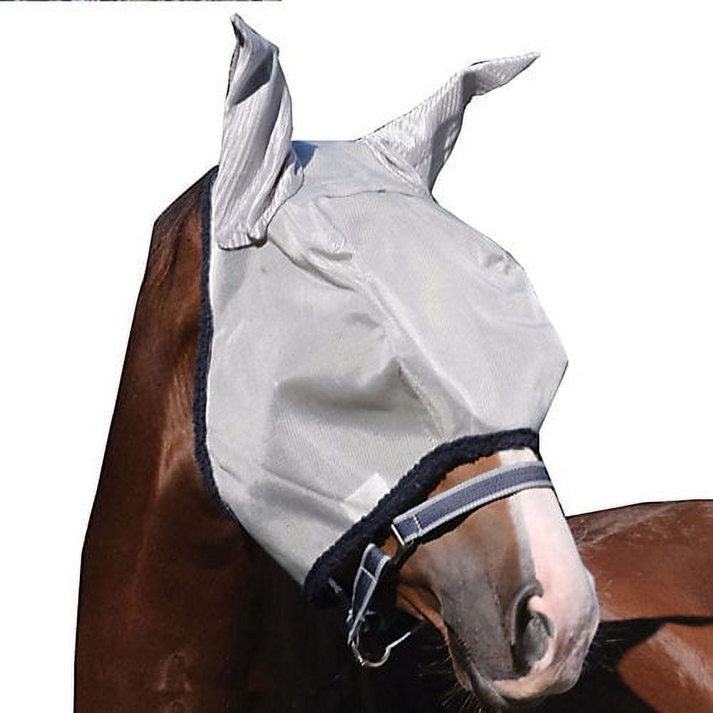 Masque Anti-Mouches Horseware Amigo Pour Cheval - Protection Confortable Avec Bordure Polaire