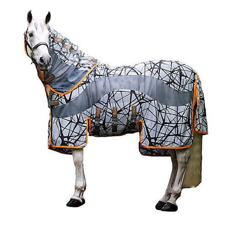 Amigo UV Protection, Polyester Net Mesh, Camo Horse Fly Mask