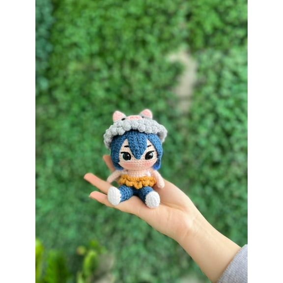 Amigurumi Inosuke, Crochet Demon Slayer, Amigurumi Inosuke, Gift for Inosuke fans, Inosuke Plush, Demon Slayer lovers