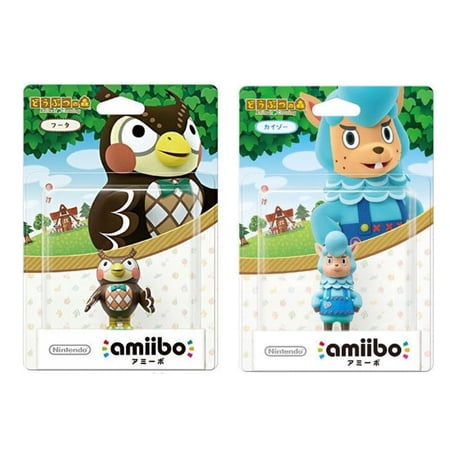 Amiibo 2 Pack Set [Blathers/Cyrus] ( Animal Crossing Series) for Nintendo Switch -Switch Lite -WiiU- 3DS [JAPAN IMPOR]
