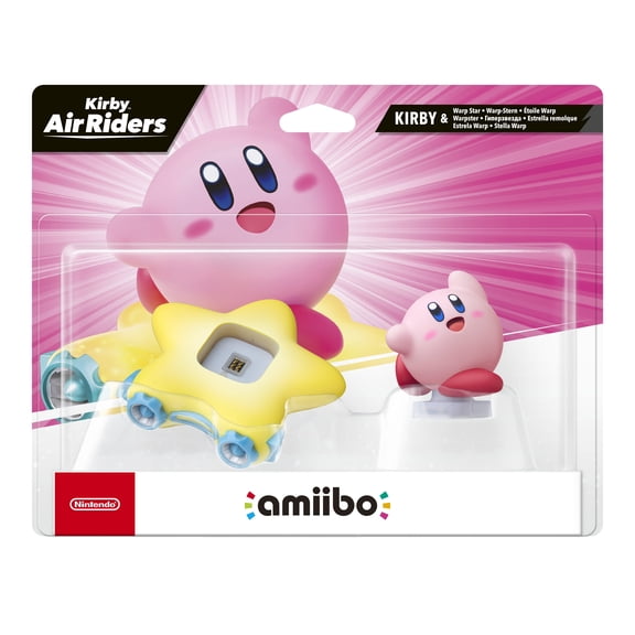 Amiibo - Kirby Air Riders - Kirby + Warp Star